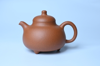 美壶定制老师紫砂壶 紫砂壶特惠 优质红降坡泥乳鼎壶 茶人醉爱 原矿降坡泥 - 紫砂壶信息网
