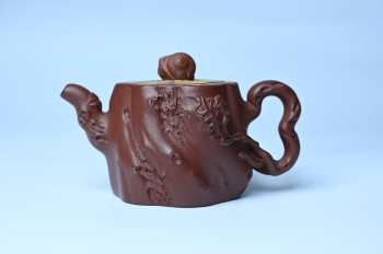 美壶定制老师紫砂壶 紫砂壶特惠 精品底槽青全手工留痕壶 细节生动 原矿底槽清 - 紫砂壶信息网