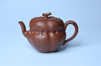 美壶定制老师紫砂壶 紫砂壶特惠 特好降坡泥 柿柿如意紫砂壶 肌理丰富生动 原矿降坡泥 - 紫砂壶信息网