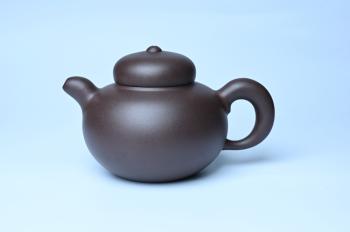 美壶定制紫砂壶 紫砂壶特惠 精致优质黑星土道洪风格德福壶 茶人醉爱 原矿黑星土 - 紫砂壶信息网