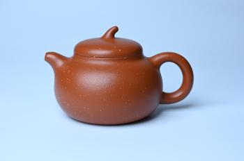 美壶定制老师紫砂壶 紫砂壶特惠 特好红泥桂花砂茄段壶 茶人醉爱 原矿红泥 - 紫砂壶信息网