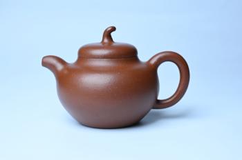 周小培紫砂壶 潜力股周小培老师 油润降坡泥全手工茄瓜壶 原矿降坡泥 - 紫砂壶信息网
