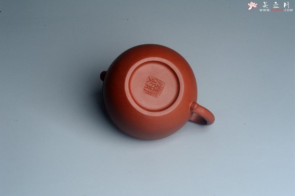 紫砂壶图片：紫砂壶特惠 精致老清水泥腰线巨轮壶 茶人醉爱 - 紫砂壶信息网