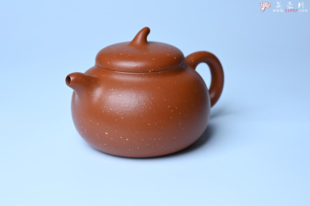 紫砂壶图片：紫砂壶特惠 特好红泥桂花砂茄段壶 茶人醉爱 - 紫砂壶信息网