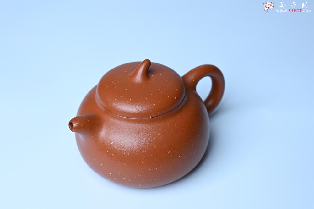 紫砂壶图片：紫砂壶特惠 特好红泥桂花砂茄段壶 茶人醉爱 - 紫砂壶信息网