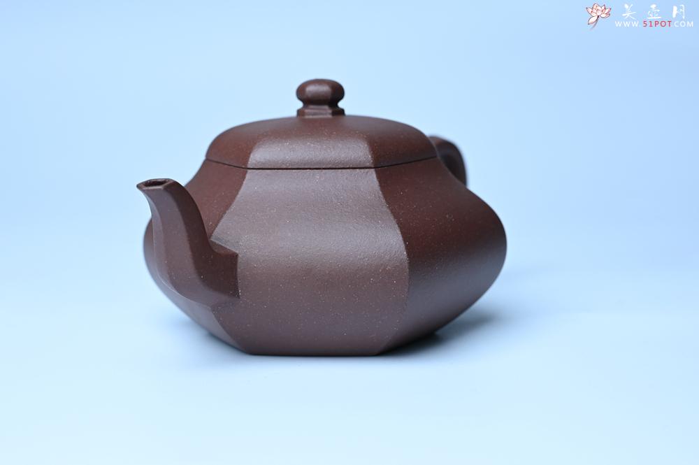 紫砂壶图片：紫砂壶特惠 朱老师全手工六方君德壶 茶人醉爱 - 紫砂壶信息网