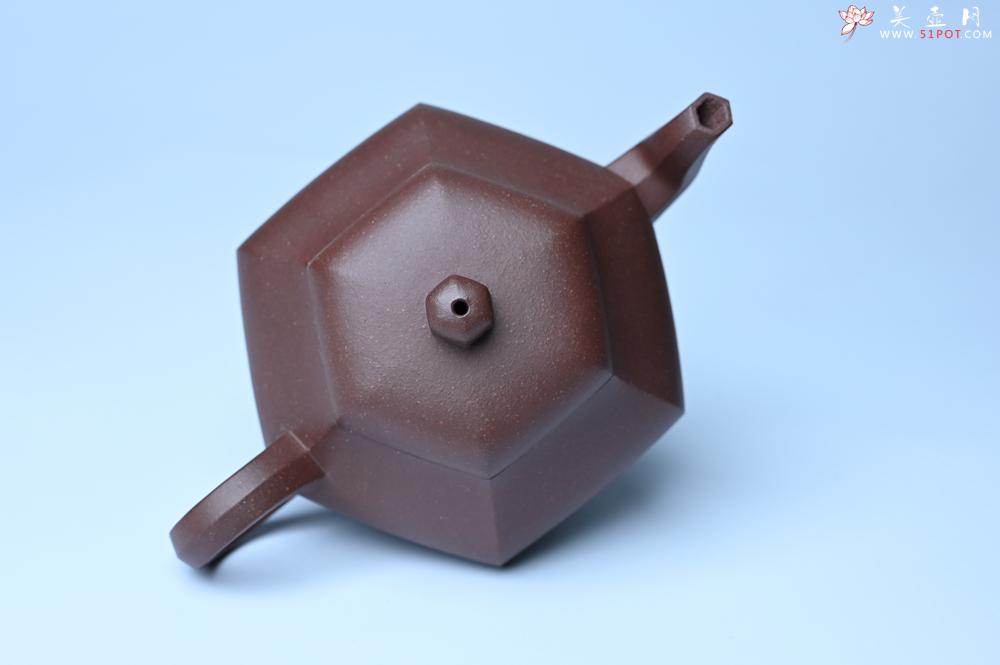 紫砂壶图片：紫砂壶特惠 朱老师全手工六方君德壶 茶人醉爱 - 紫砂壶信息网