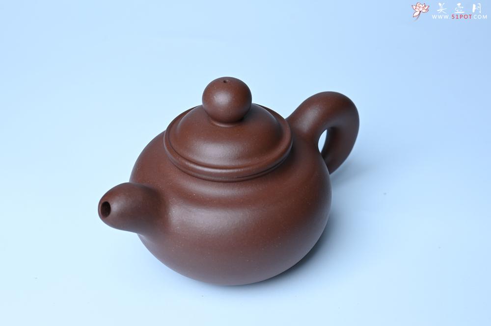 紫砂壶图片：紫砂壶特惠 黑星红拼紫泥（家藏限量）道洪圆珠壶 - 紫砂壶信息网