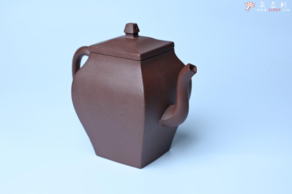 紫砂壶图片：紫砂壶特惠 全手工镶接四方吉金壶 泥料超好 茶人醉爱 - 紫砂壶信息网