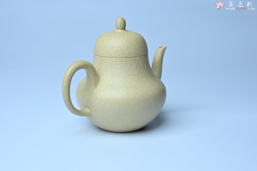 紫砂壶图片：紫砂壶特惠 纯净本绿梨形壶 茶人醉爱 - 紫砂壶信息网