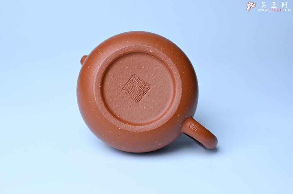 紫砂壶图片：紫砂壶特惠 特好红泥桂花砂茄段壶 茶人醉爱 - 紫砂壶信息网
