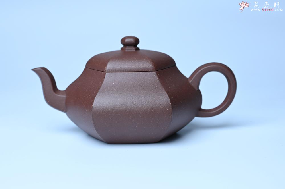 紫砂壶图片：紫砂壶特惠 朱老师全手工六方君德壶 茶人醉爱 - 紫砂壶信息网