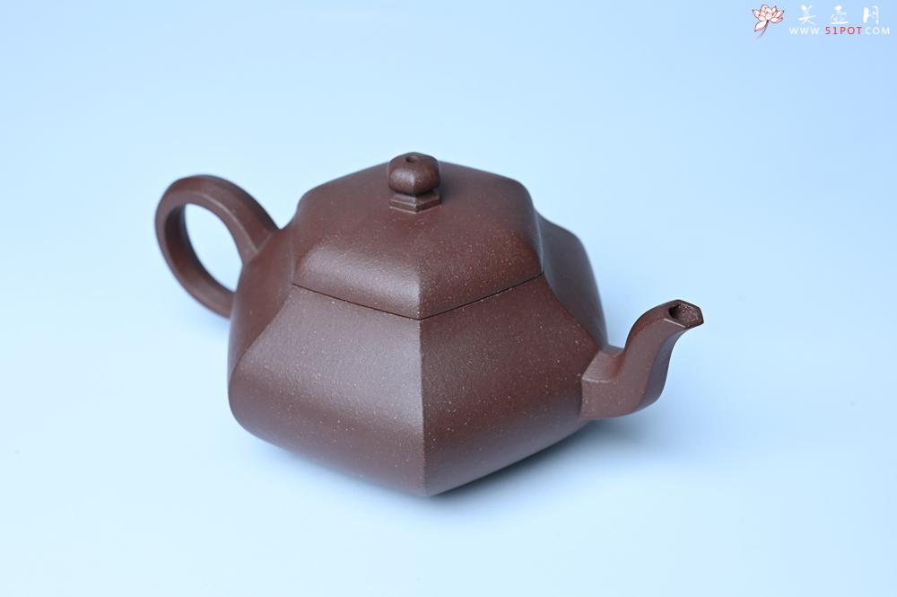 紫砂壶图片：紫砂壶特惠 朱老师全手工六方君德壶 茶人醉爱 - 紫砂壶信息网