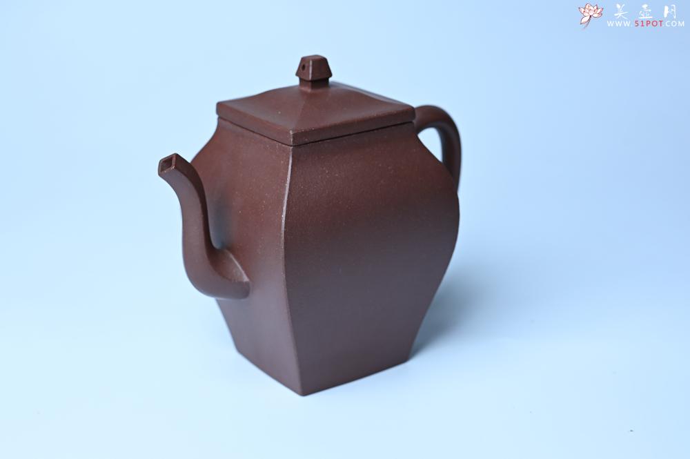 紫砂壶图片：紫砂壶特惠 全手工镶接四方吉金壶 泥料超好 茶人醉爱 - 紫砂壶信息网