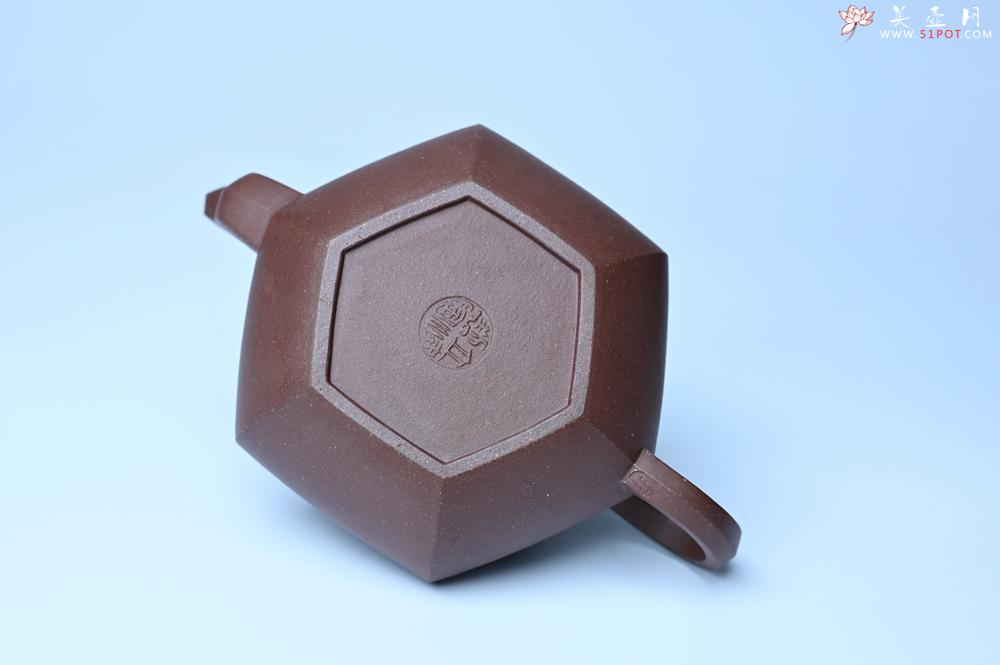 紫砂壶图片：紫砂壶特惠 朱老师全手工六方君德壶 茶人醉爱 - 紫砂壶信息网