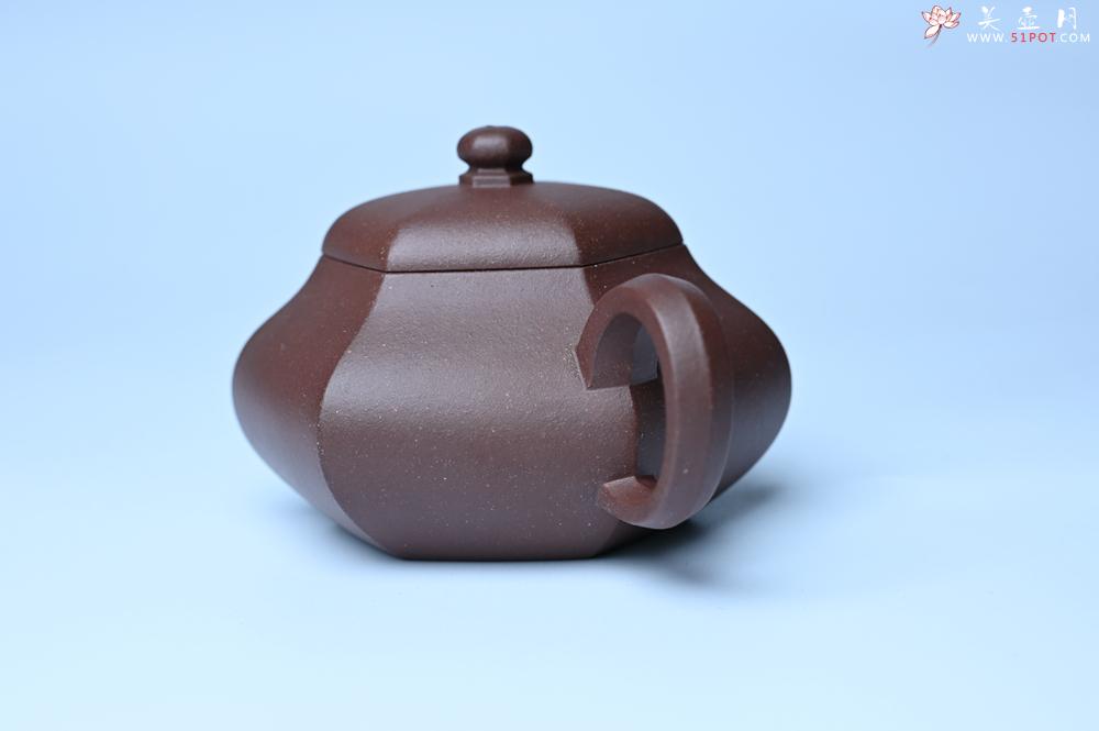 紫砂壶图片：紫砂壶特惠 朱老师全手工六方君德壶 茶人醉爱 - 紫砂壶信息网