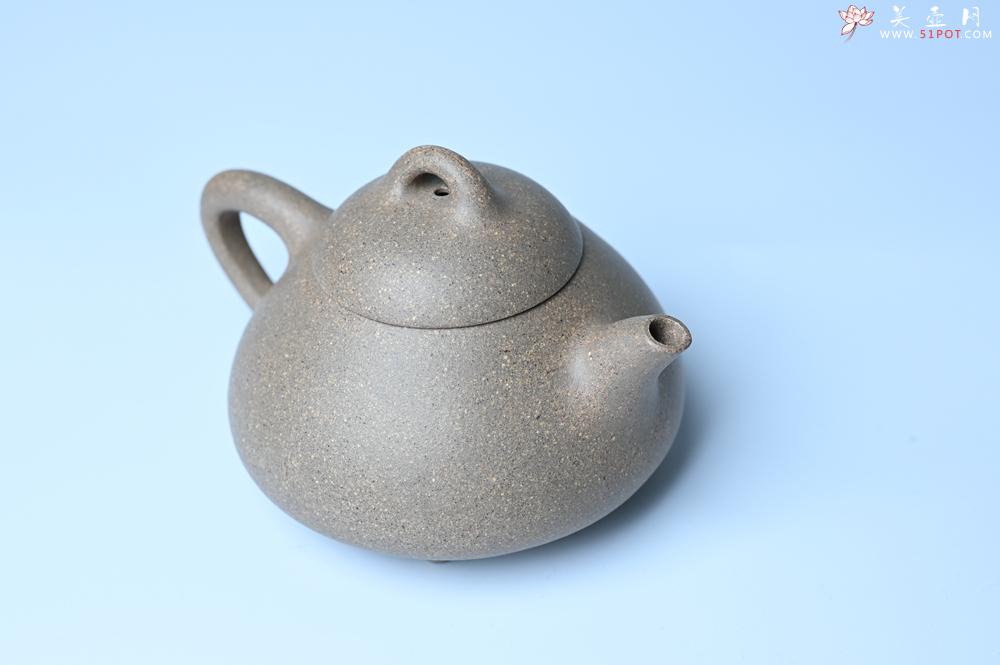 紫砂壶图片：紫砂壶特惠 特好松花段泥精工乳瓢茶壶 茶人醉爱 - 紫砂壶信息网