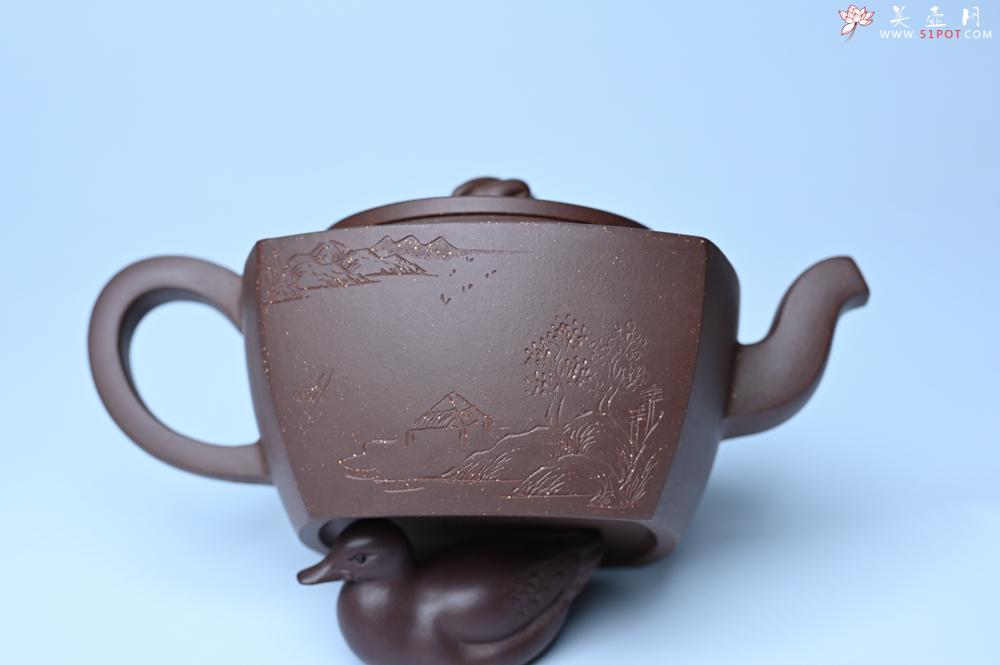 紫砂壶图片：紫砂壶年底特惠 精工卧虎藏龙壶 难度大 茶人醉爱 - 紫砂壶信息网