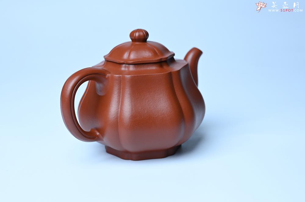 紫砂壶图片：紫砂壶特惠 老朱泥高菱壶 茶人醉爱 - 紫砂壶信息网