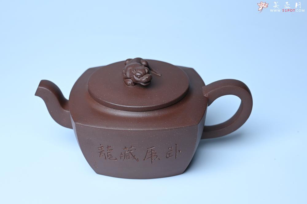 紫砂壶图片：紫砂壶年底特惠 精工卧虎藏龙壶 难度大 茶人醉爱 - 紫砂壶信息网