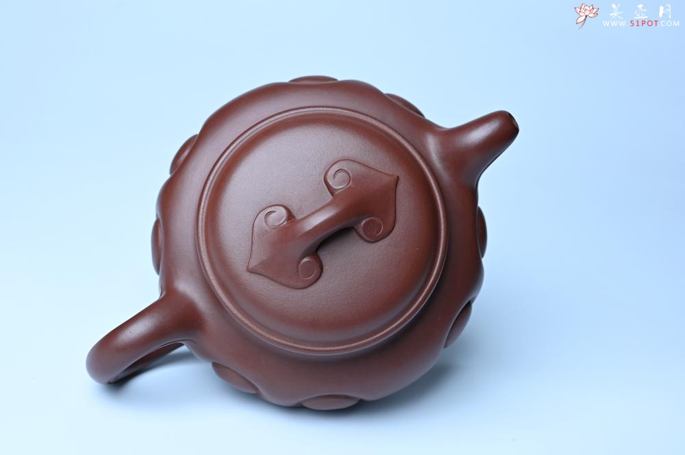 紫砂壶图片：紫砂壶特惠 精致紫泥仿古如意壶 茶人醉爱 - 紫砂壶信息网