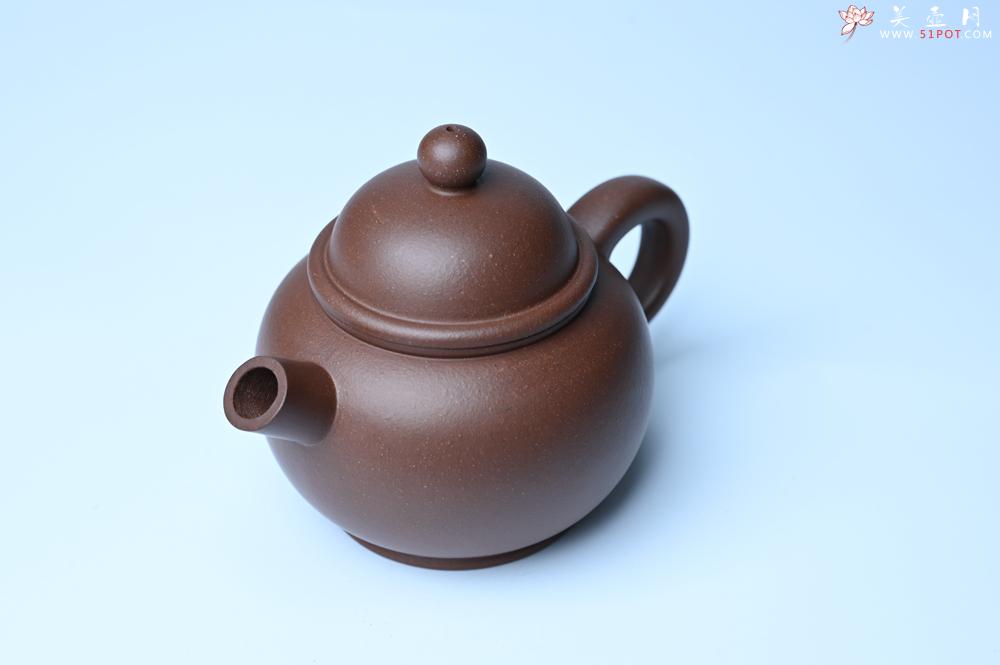 紫砂壶图片：紫砂壶特惠 精致黑星红拼紫泥（家藏限量）大炮巨轮壶 球孔出水爽利 茶人醉爱 - 紫砂壶信息网