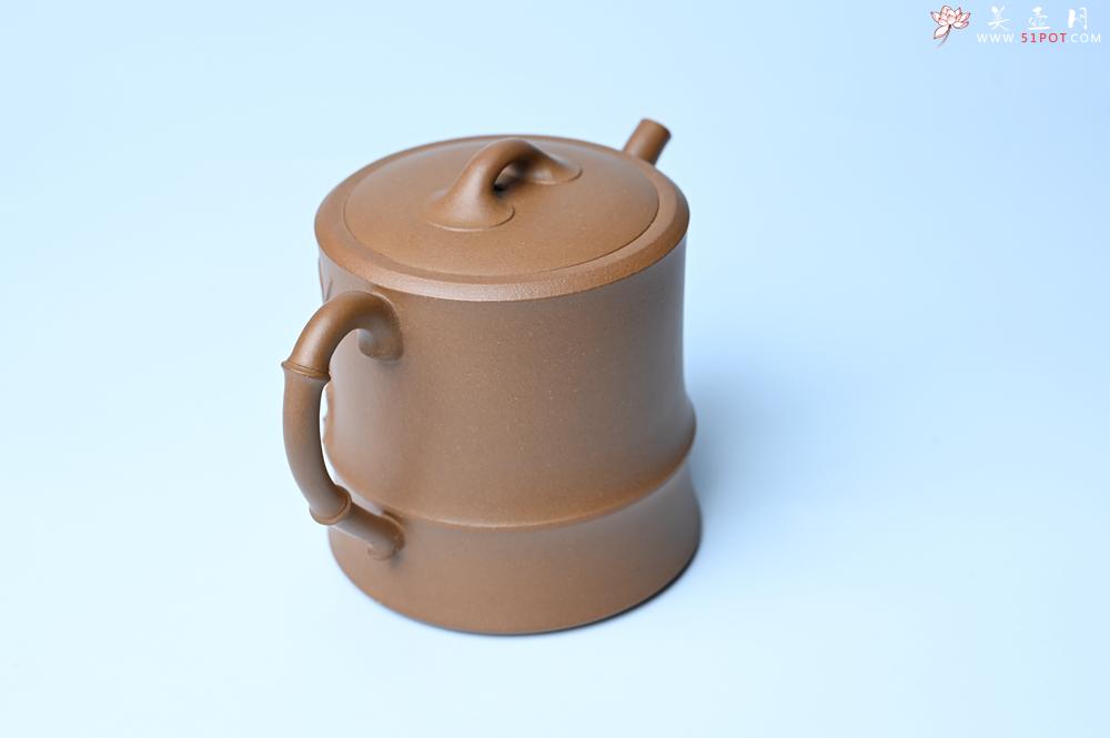紫砂壶图片：紫砂壶特惠 精工黄金段泥竹段 挺拔秀雅 茶人醉爱 - 紫砂壶信息网
