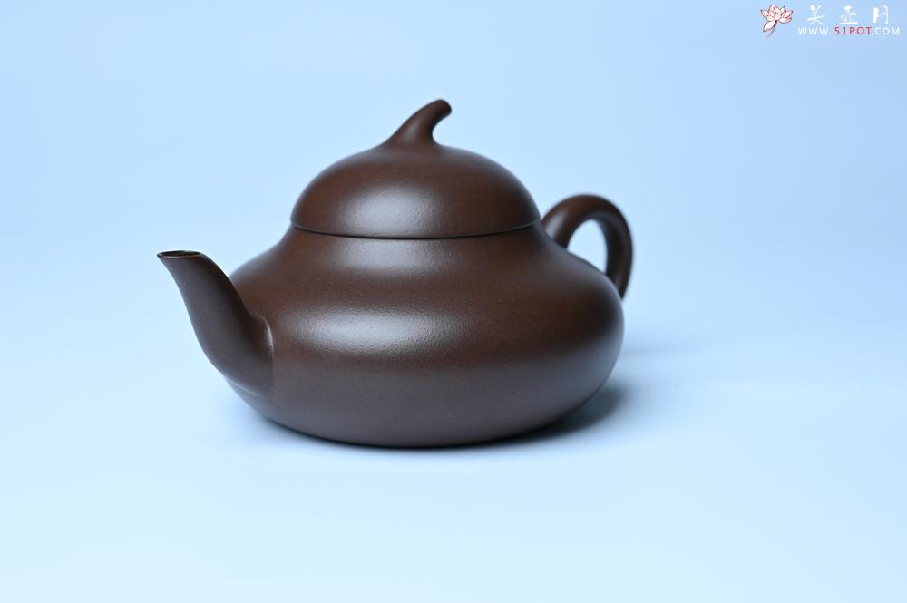 紫砂壶图片：紫砂壶特惠 特好老紫泥茄段梨形壶 茶人醉爱 - 紫砂壶信息网