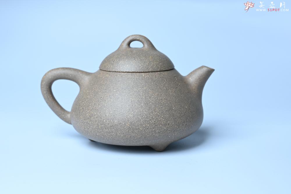 紫砂壶图片：紫砂壶特惠 特好松花段泥精工乳瓢茶壶 茶人醉爱 - 紫砂壶信息网