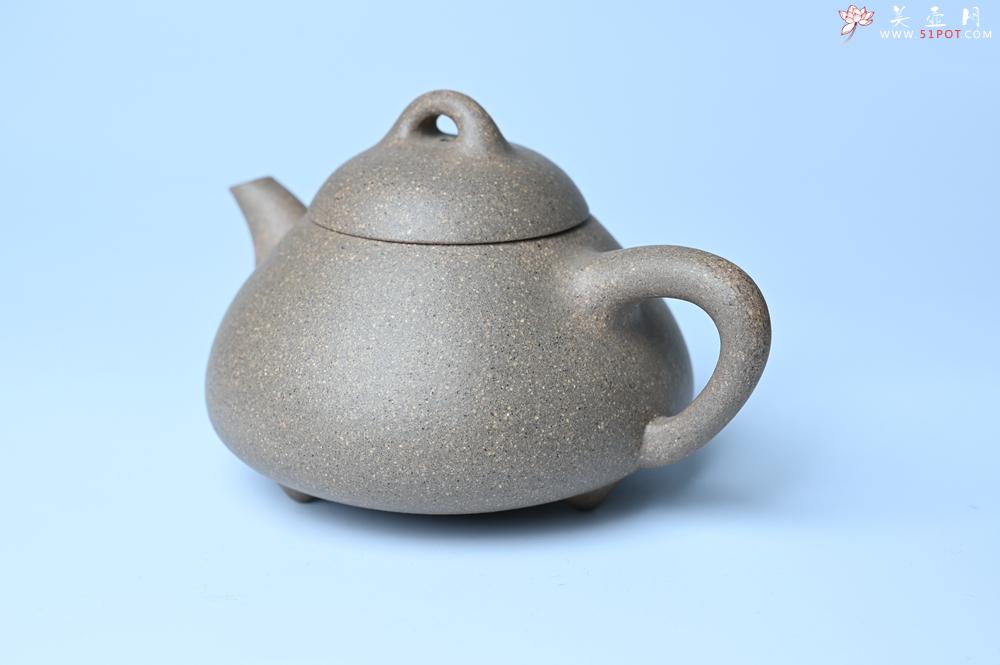 紫砂壶图片：紫砂壶特惠 特好松花段泥精工乳瓢茶壶 茶人醉爱 - 紫砂壶信息网