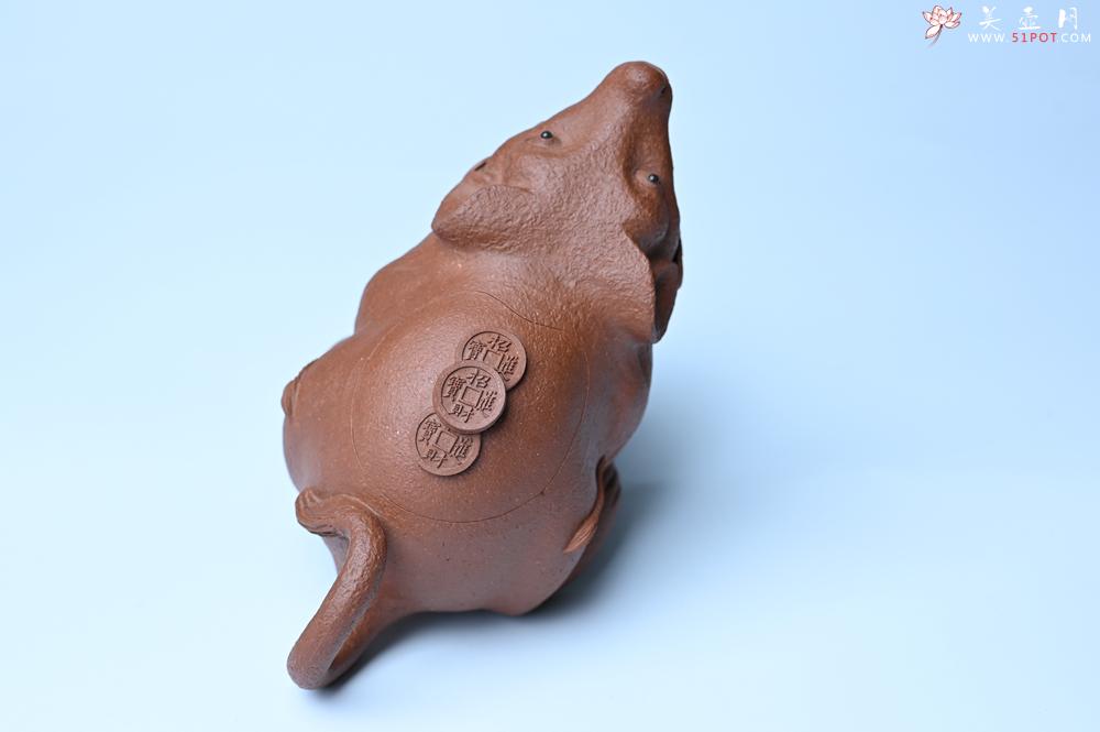 紫砂壶图片：紫砂壶特惠 优质降坡泥鼠你有钱壶壶 茶人醉爱 - 紫砂壶信息网