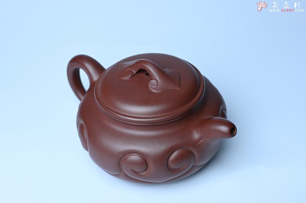 紫砂壶图片：紫砂壶特惠 精致紫泥仿古如意壶 茶人醉爱 - 紫砂壶信息网