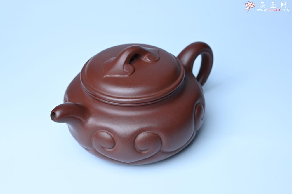 紫砂壶图片：紫砂壶特惠 精致紫泥仿古如意壶 茶人醉爱 - 紫砂壶信息网