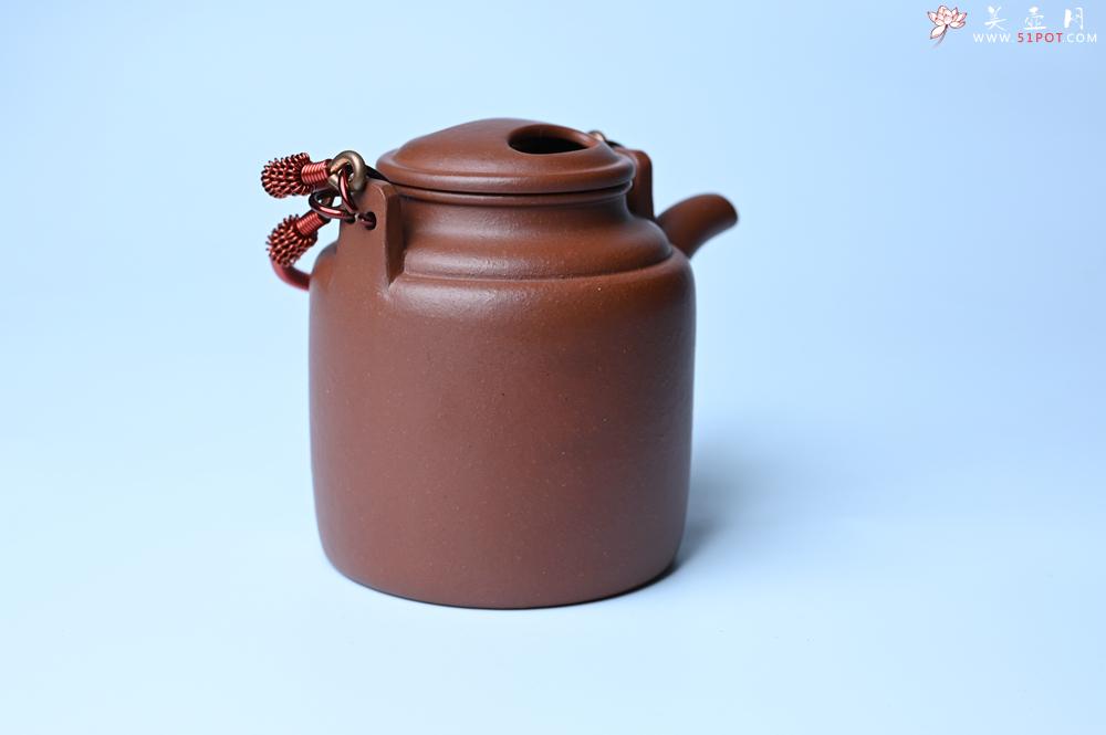 紫砂壶图片：紫砂壶特惠 特好红皮龙精工洋桶壶 茶人醉爱 - 紫砂壶信息网