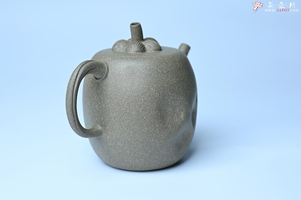 紫砂壶图片：紫砂壶特惠 精致薄胎青段泥瓜菱壶 质量仅84g 茶人醉爱 - 紫砂壶信息网
