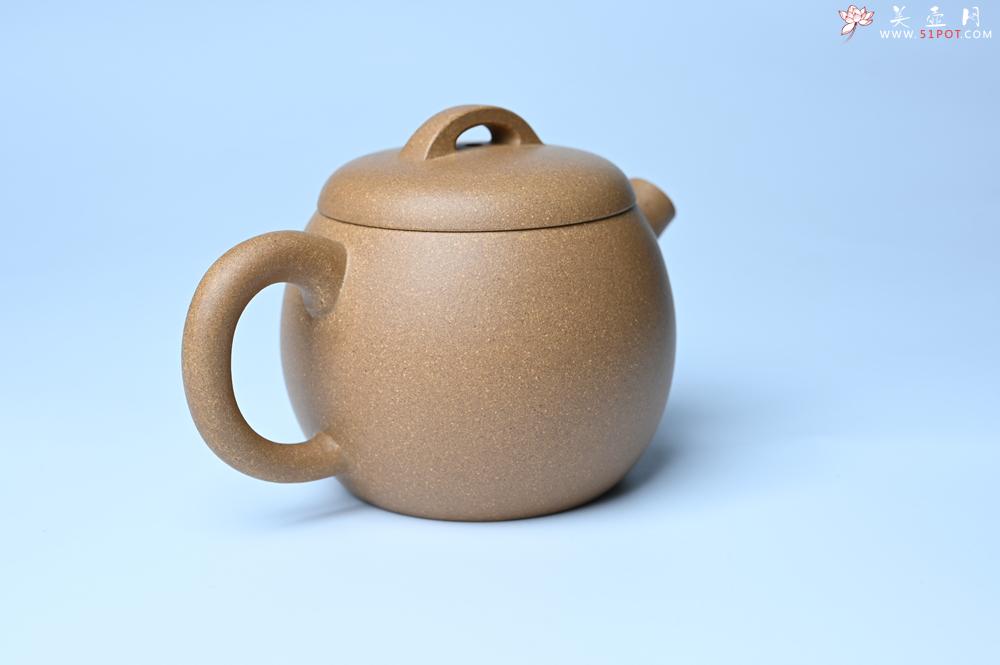 紫砂壶图片：紫砂壶特惠 特好老黄段泥精致大炮巨轮壶 茶人醉爱 - 紫砂壶信息网