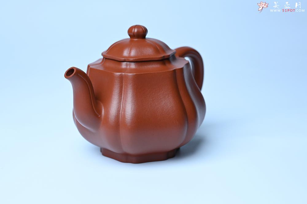 紫砂壶图片：紫砂壶特惠 老朱泥高菱壶 茶人醉爱 - 紫砂壶信息网