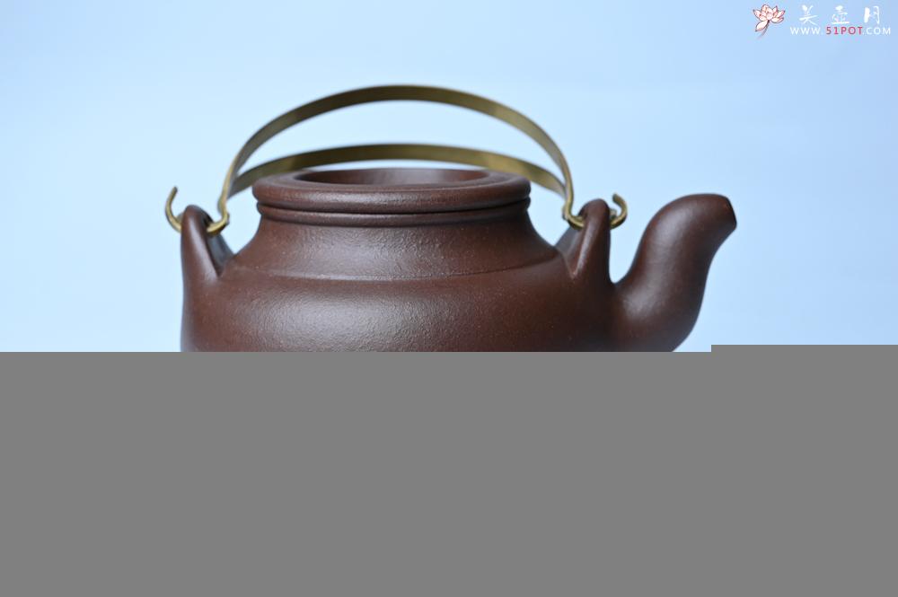 紫砂壶图片：紫砂壶特惠 手工手制精致老紫泥提梁壶 茶人醉爱 - 紫砂壶信息网