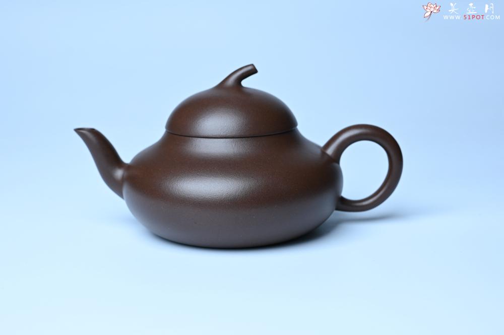 紫砂壶图片：紫砂壶特惠 特好老紫泥茄段梨形壶 茶人醉爱 - 紫砂壶信息网