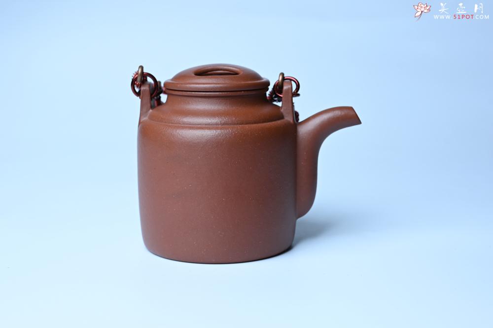 紫砂壶图片：紫砂壶特惠 特好红皮龙精工洋桶壶 茶人醉爱 - 紫砂壶信息网