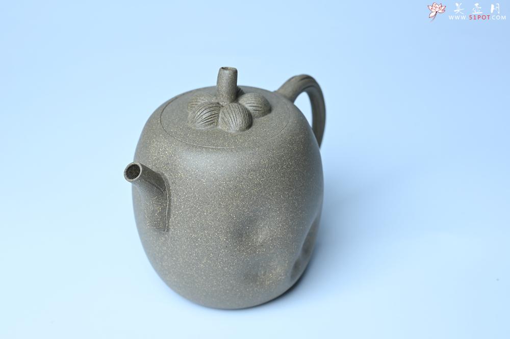 紫砂壶图片：紫砂壶特惠 精致薄胎青段泥瓜菱壶 质量仅84g 茶人醉爱 - 紫砂壶信息网