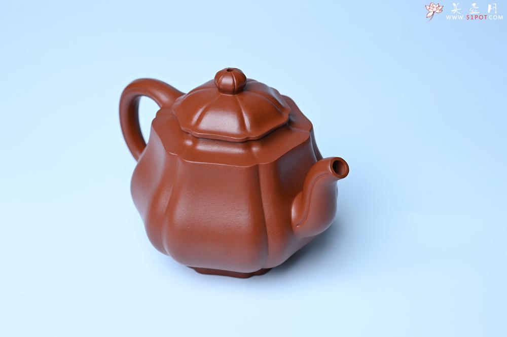 紫砂壶图片：紫砂壶特惠 老朱泥高菱壶 茶人醉爱 - 紫砂壶信息网