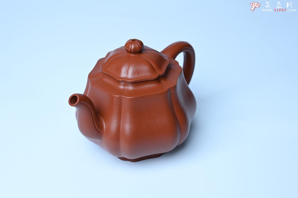 紫砂壶图片：紫砂壶特惠 老朱泥高菱壶 茶人醉爱 - 紫砂壶信息网