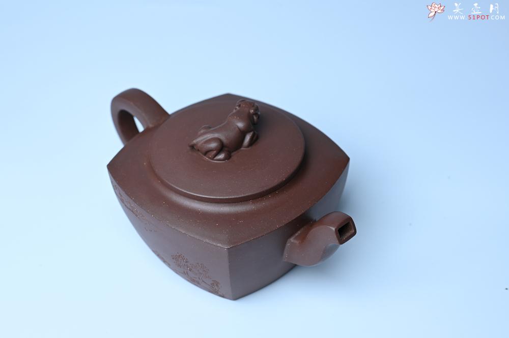 紫砂壶图片：紫砂壶年底特惠 精工卧虎藏龙壶 难度大 茶人醉爱 - 紫砂壶信息网