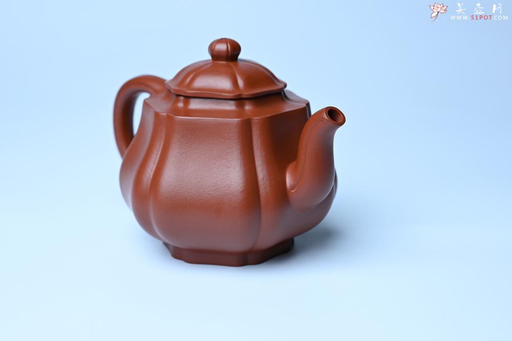 紫砂壶图片：紫砂壶特惠 老朱泥高菱壶 茶人醉爱 - 紫砂壶信息网