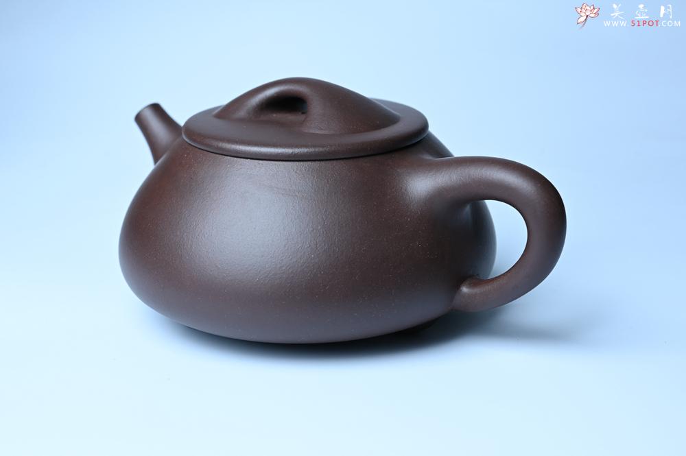 紫砂壶图片：紫砂壶特惠 精致特好紫泥大满瓢 难度大 足足做了一个多星期 - 紫砂壶信息网