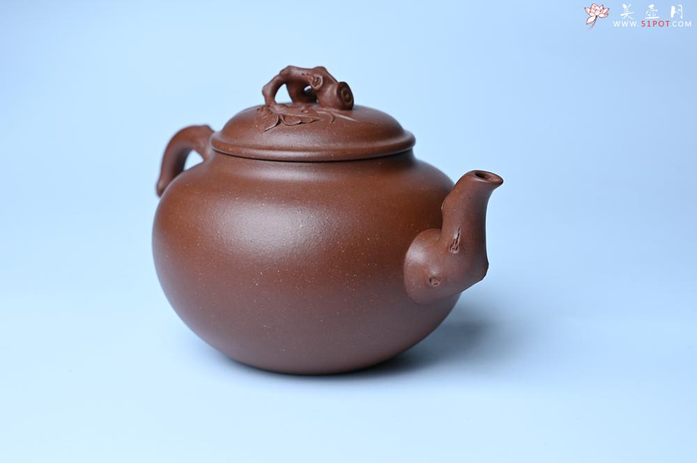 紫砂壶图片：紫砂壶特惠 精品多子多福紫砂壶 帖叶生动细腻 送礼佳品 - 紫砂壶信息网