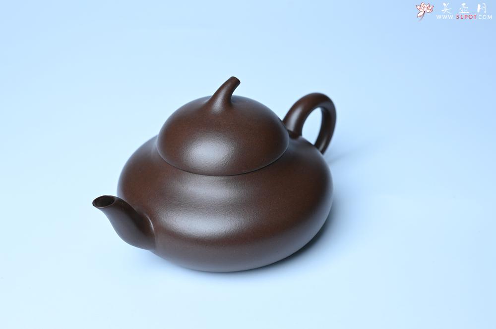 紫砂壶图片：紫砂壶特惠 特好老紫泥茄段梨形壶 茶人醉爱 - 紫砂壶信息网