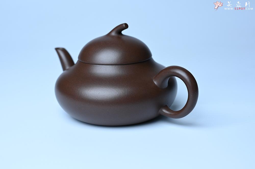 紫砂壶图片：紫砂壶特惠 特好老紫泥茄段梨形壶 茶人醉爱 - 紫砂壶信息网