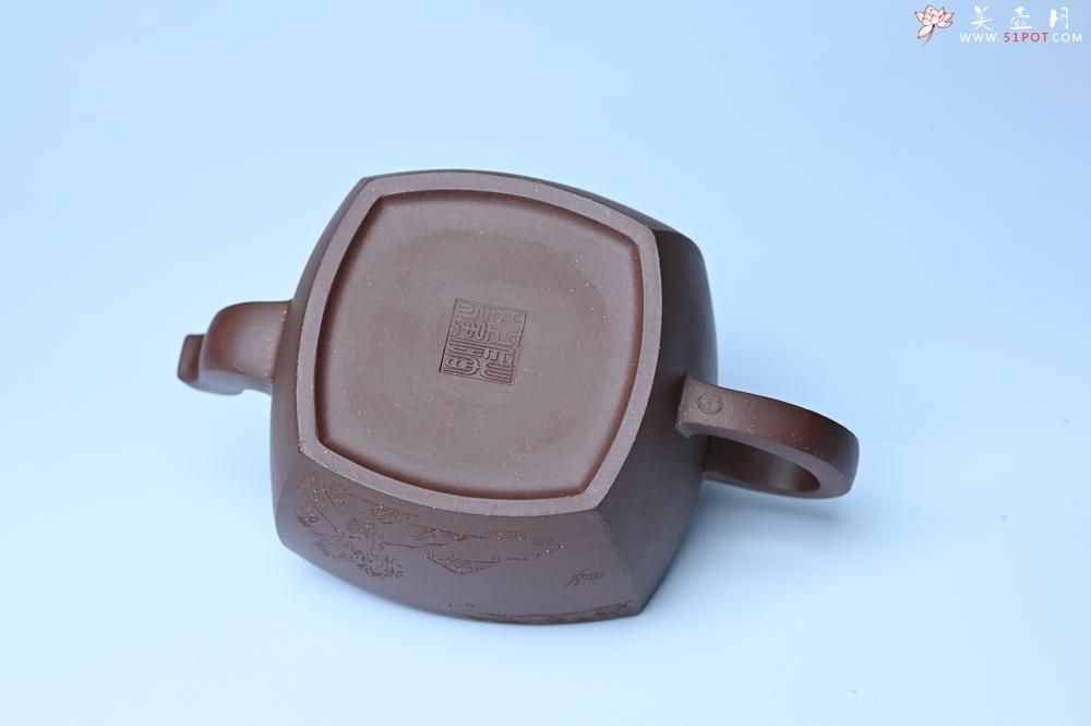 紫砂壶图片：紫砂壶年底特惠 精工卧虎藏龙壶 难度大 茶人醉爱 - 紫砂壶信息网